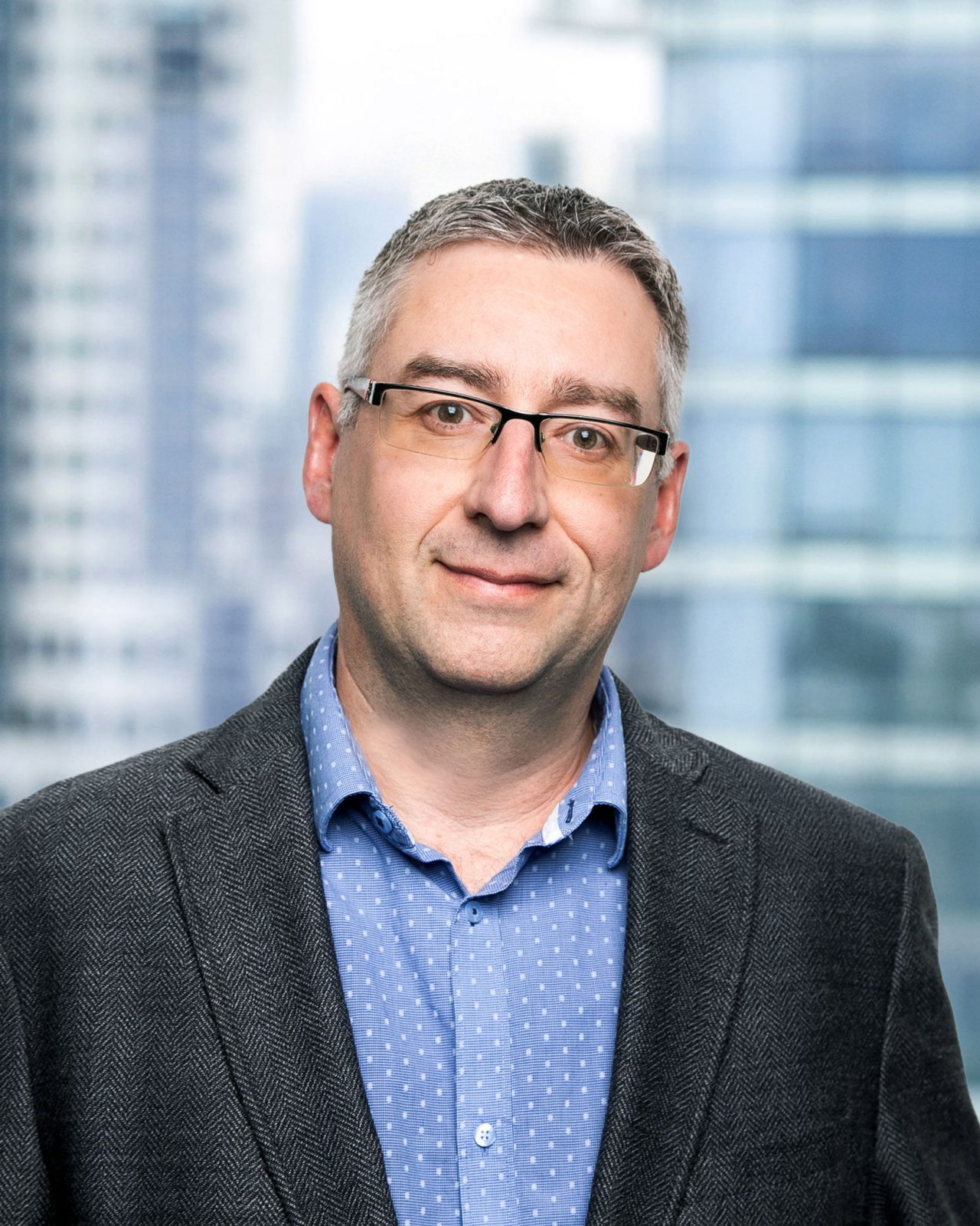 A portrait of Dan Tobin, Ledcor senior executive